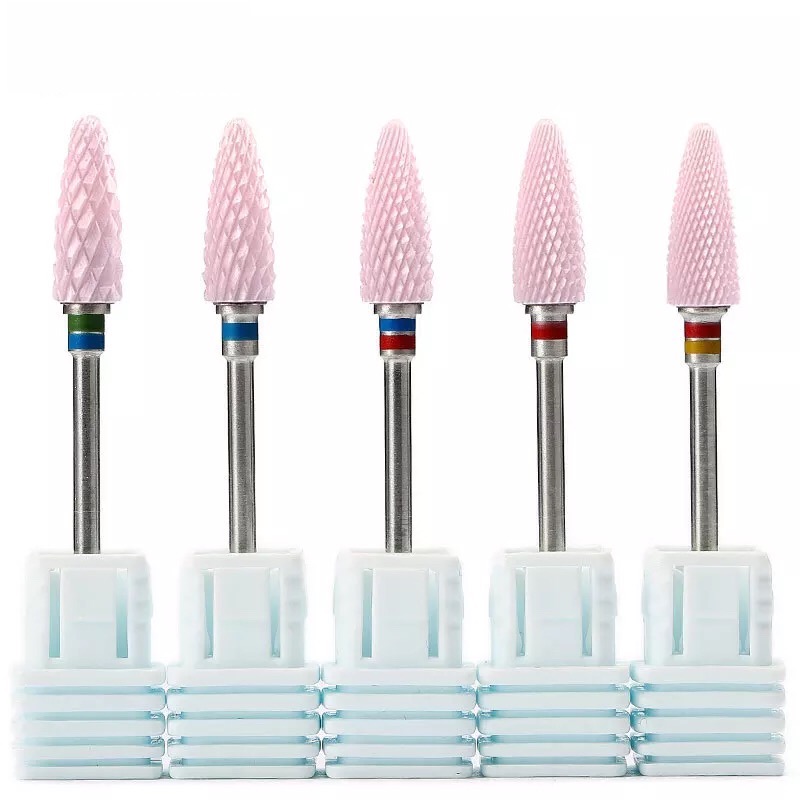 Power Tools Pink - Roze Keramische Frezen Voor Manicure, Gereedschap
