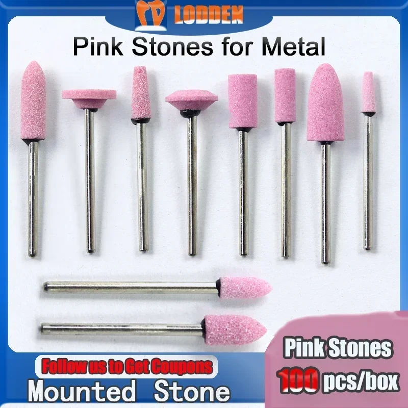 Power Tools Pink - LODDEN 100 stks/doos Dental Lab Roze