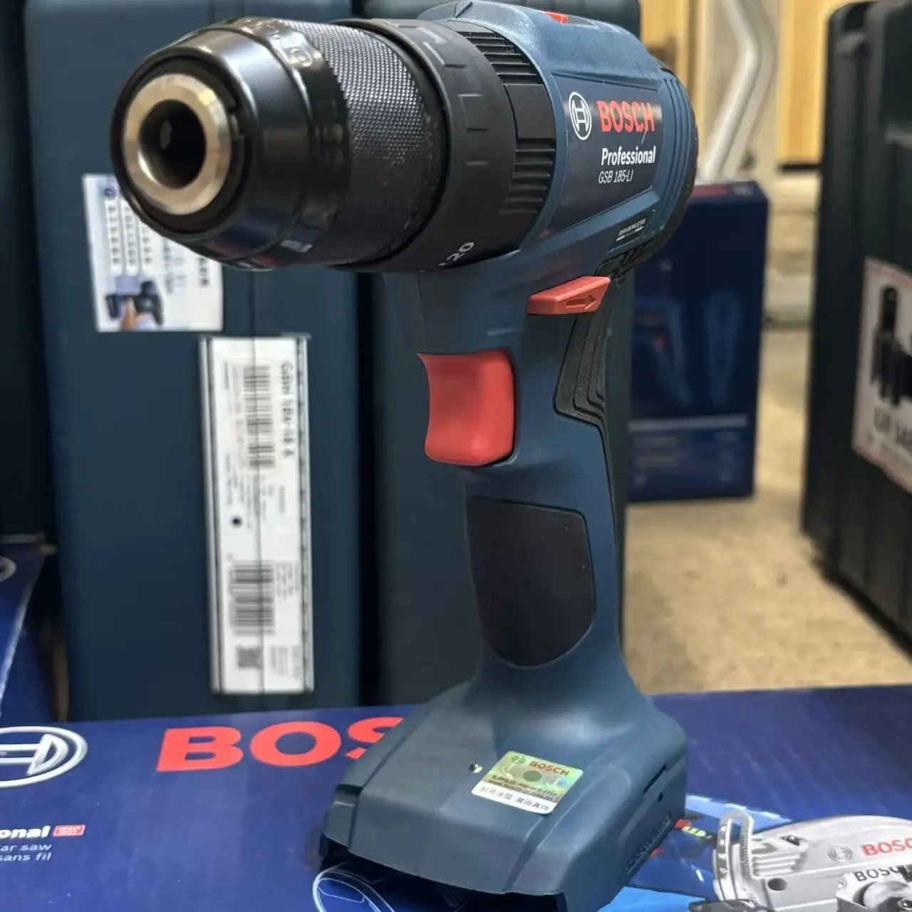 Cordless Drill Driver - BOSCH GSB 185-LI Borstelloze Accu-slagboormachine 18V