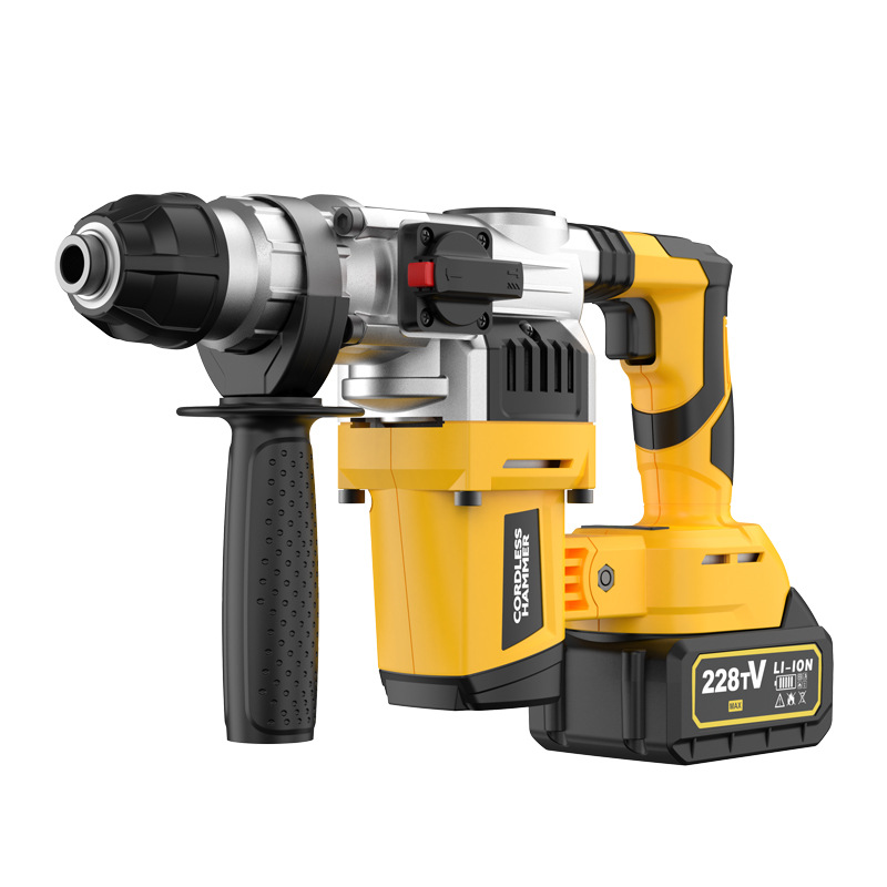 Power Tools China - 21V Lithium-ion accu boorhamer, draadloze betonklopboormachine,