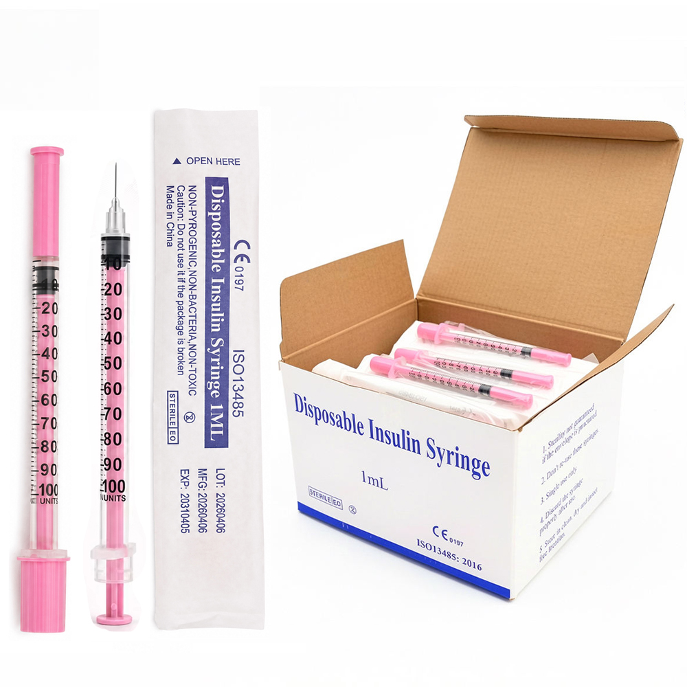 Power Tools Pink - 100 stuks/doos Beauty 1ml roze insuline