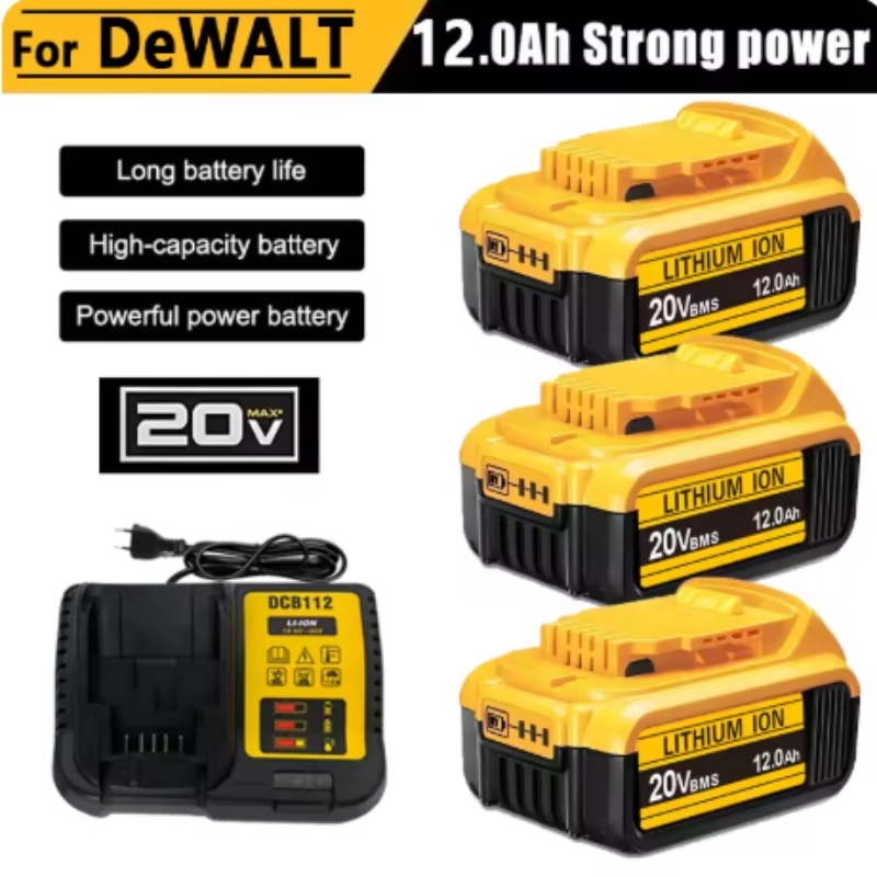 Dewalt Power Tools Xr - 20V MAX XR lithiumbatterijpakket voor DeWalt-gereedschap,