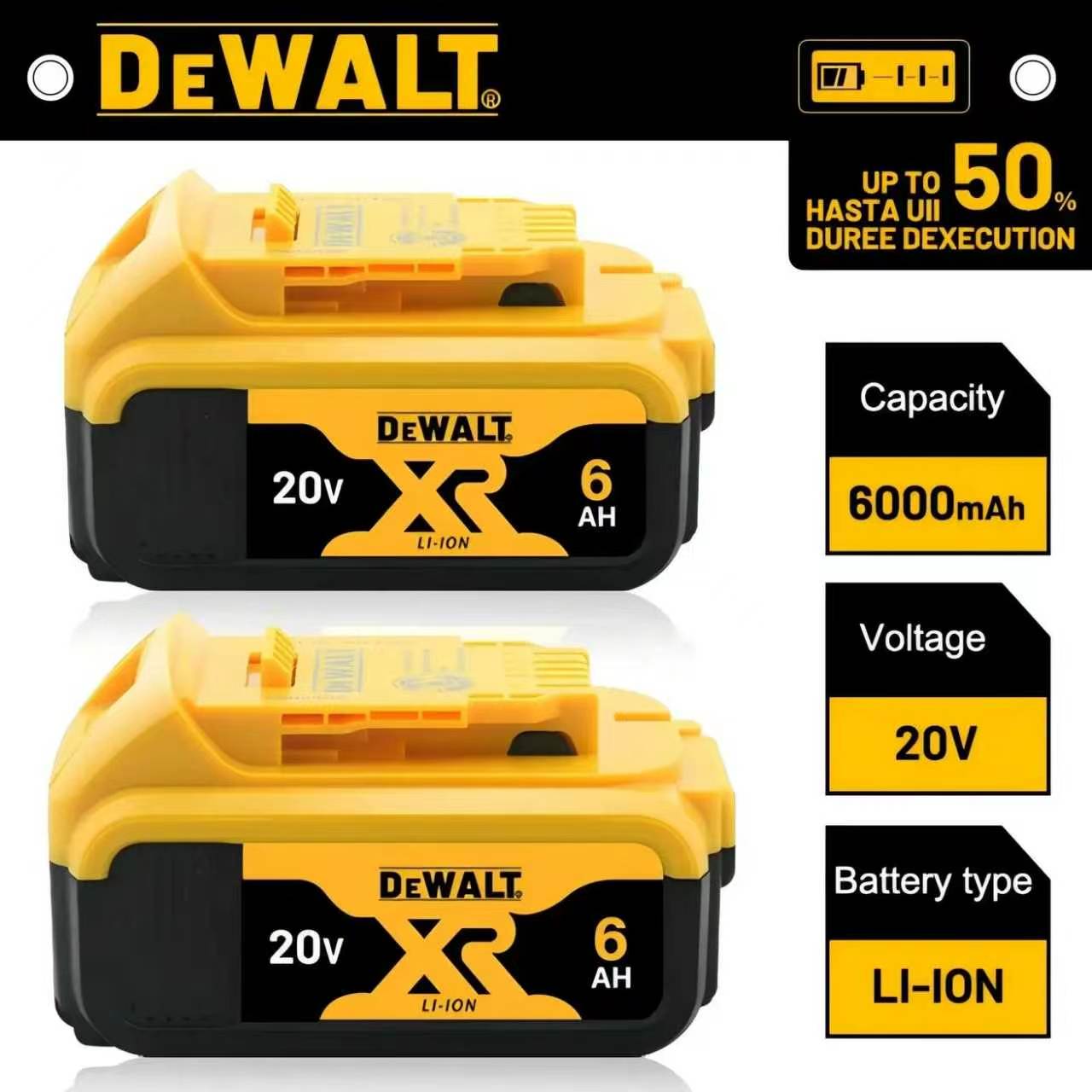 Dewalt Power Tools Xr - DeWALT XR 100% Originele Batterij 18