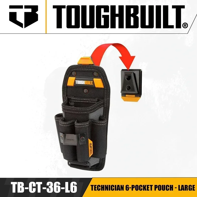Power Tools Technician - TOUGHBUILT TB-CT-36-L6 Technici 6-vakken tas -