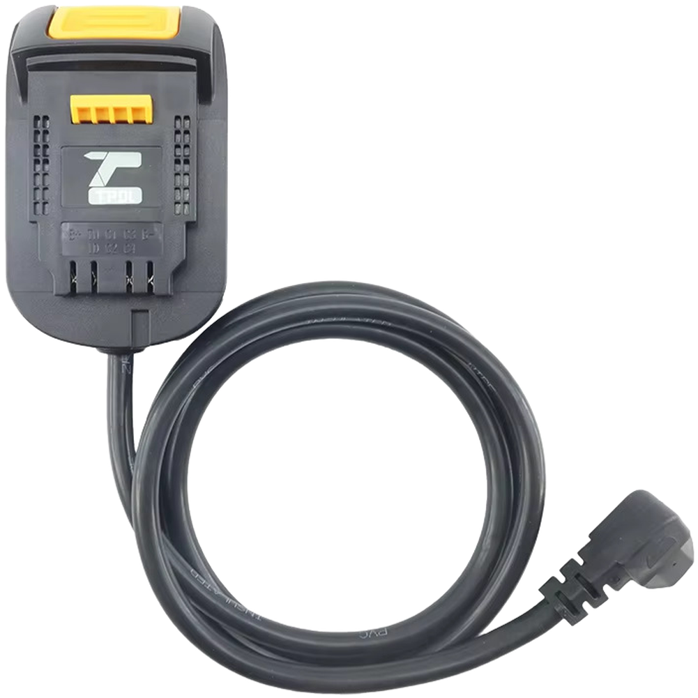 Power Tools Yellow Brand - Geel 1,5 m batterijadapterkabel converterconnector voor