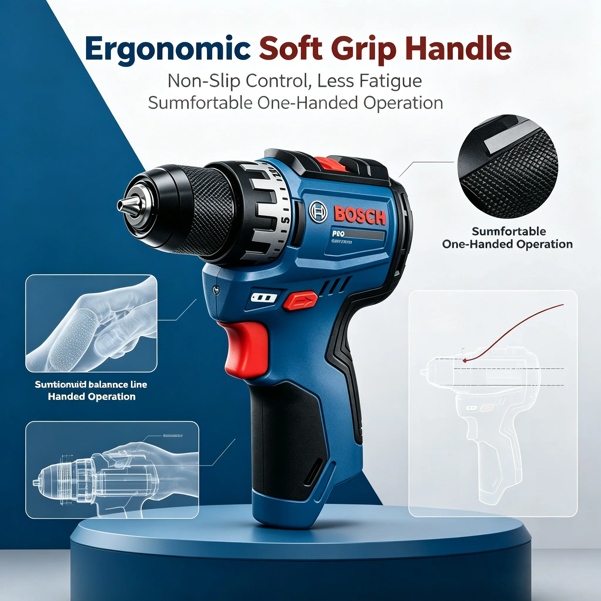 Cordless Drill Driver - BOSCH GSR 12V-31 Professional Accu-Boormachine 2-in-1,