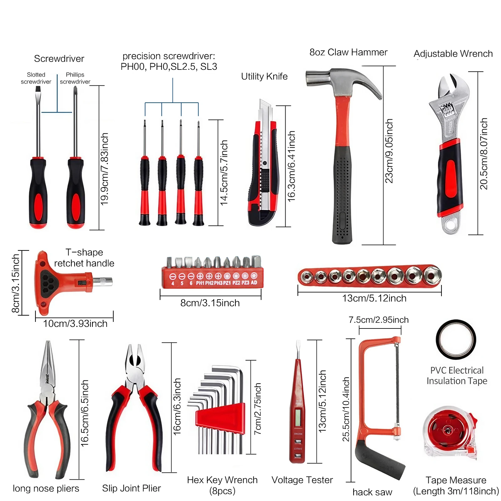 39/45-delige huishoudelijke ha - Power Tools Pink recensie en prijs