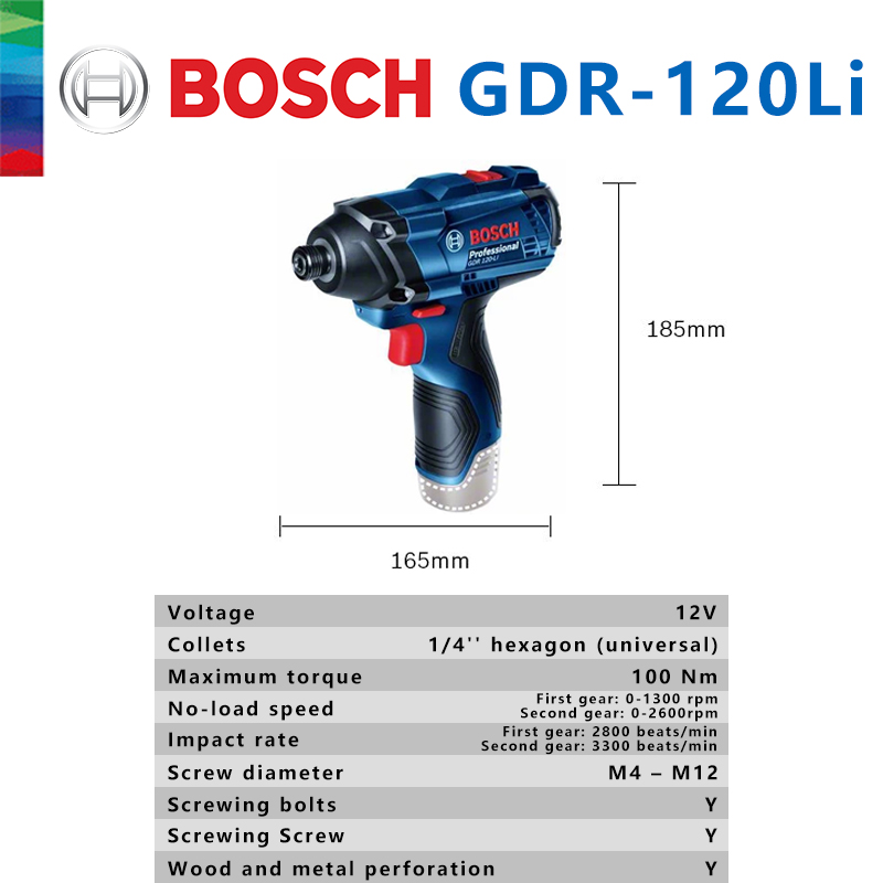 Bosch Originele GDR 120-LI Opl - Cordless Drill Driver recensie en prijs