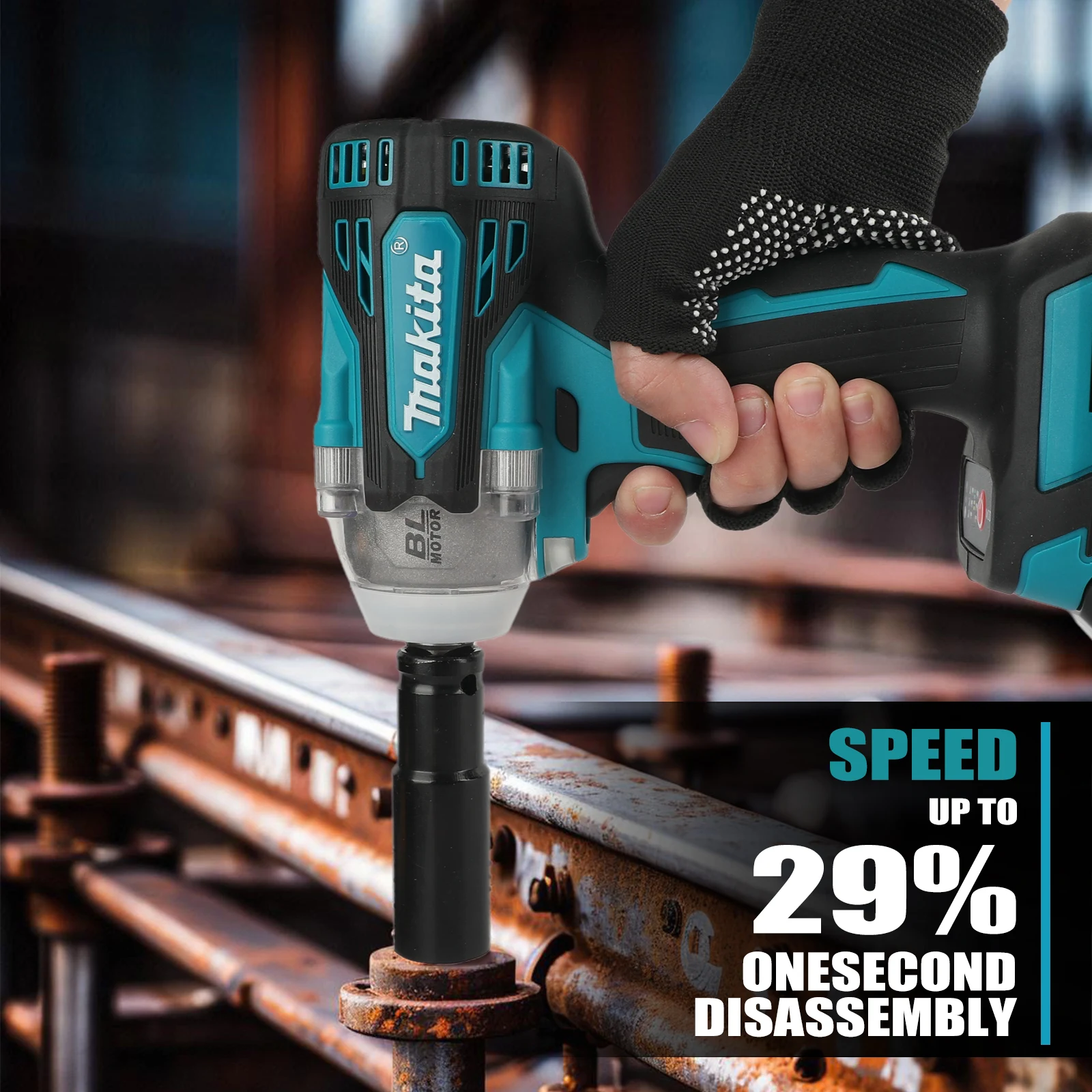 Makita DTW300 draadloze slagsc - Makita Drill Dtw300 recensie en prijs