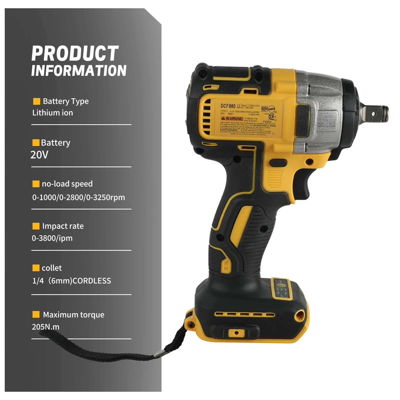 Voor DEWALT DCF880 20V Max XR  - Dewalt Power Tools Xr recensie en prijs