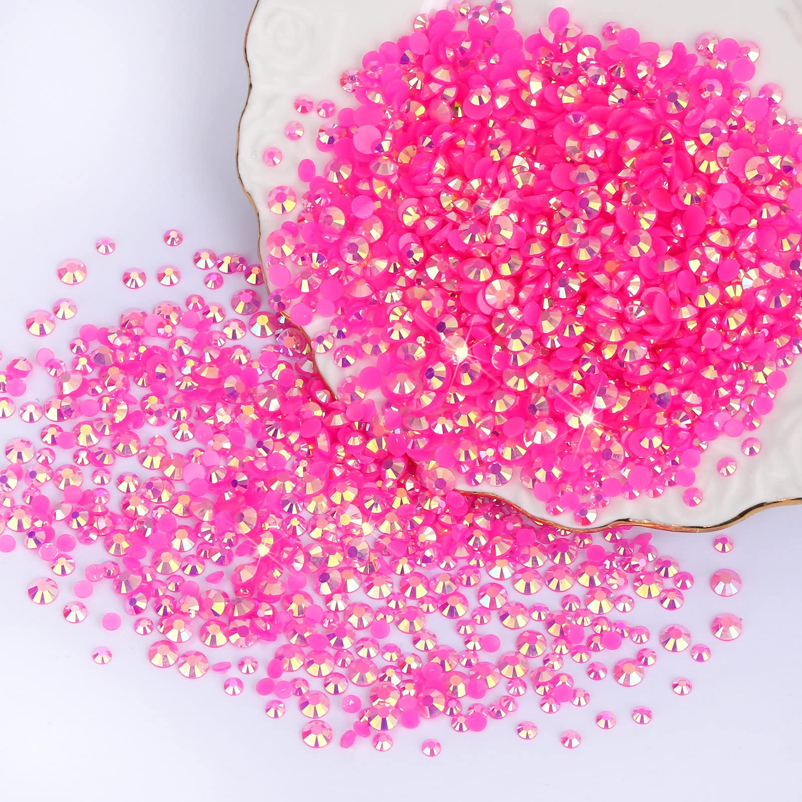 Hete roze AB hars jelly strass - Power Tools Pink recensie en prijs